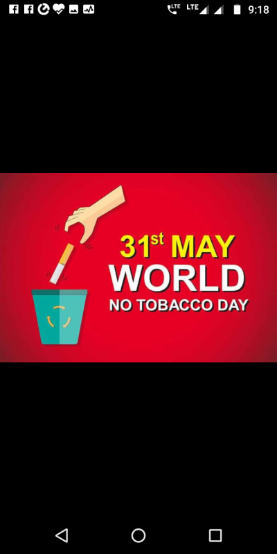 No Tobacco day 