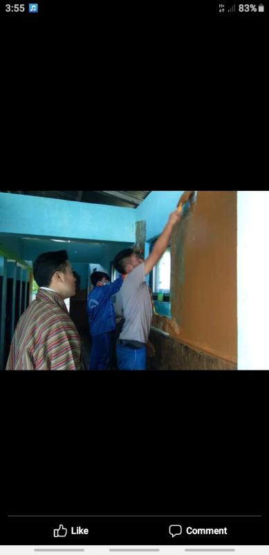 toilet painting of school toilets 