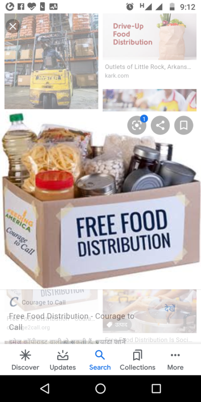 food distribution in covid time 