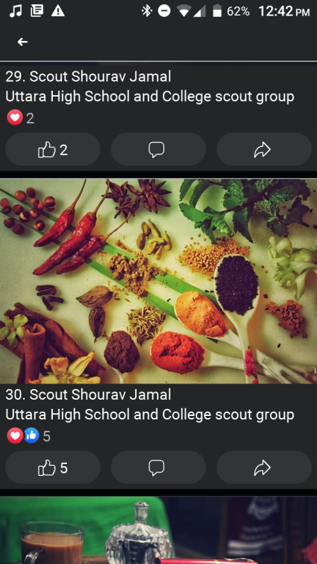 Photography competition of Scouts