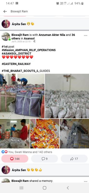 AMPHAN RELIEF OPERATIONS 2020