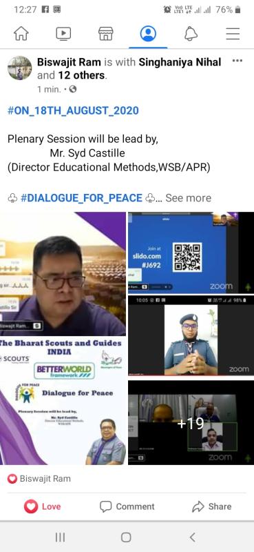 ⚜ BWF DAY=06(DIALOGUE FOR PEACE)⚜ 