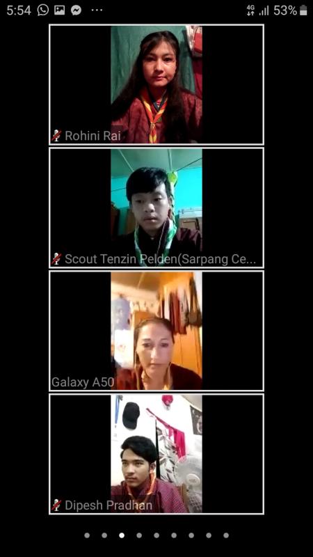 Online sessions for Scouts 