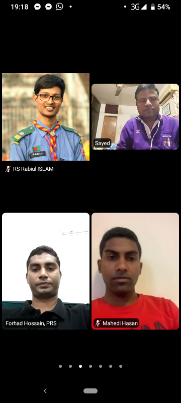 Discussion Program For Distribution Of Ring Badges And International Peace Day At Messenger Of Peace Bangladesh Team.   