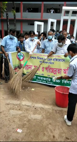 পরিষ্কার-পরিচ্ছন্নতা অভিযান-২০১৯।