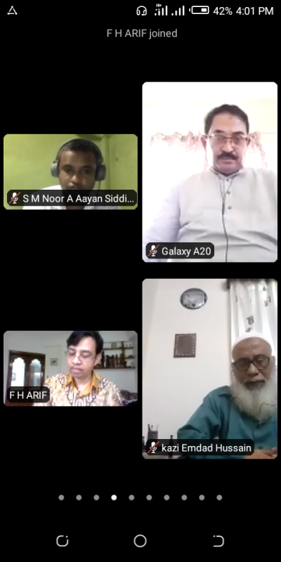 Participating in Annual General Meeting of ATAS Bangladesh-2020