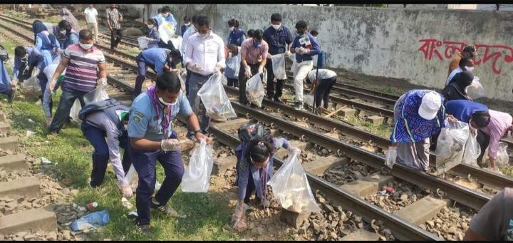 পরিষ্কার পরিচ্ছন্নতা কর্মসূচী ২০২০।

