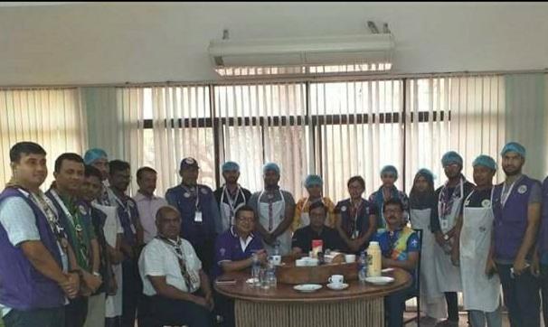 আঞ্চলিক কমিশনার ও আঞ্চলিক যুগ্ম সম্পাদক কতৃক দল পরিদর্শন।

