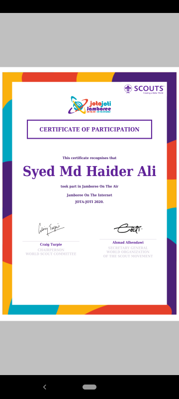 JOTA- JOTI Jamboree 2020