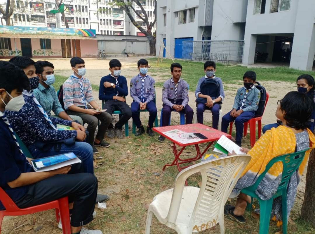 পিএস এর বিশেষ ট্রুপ মিটিং 