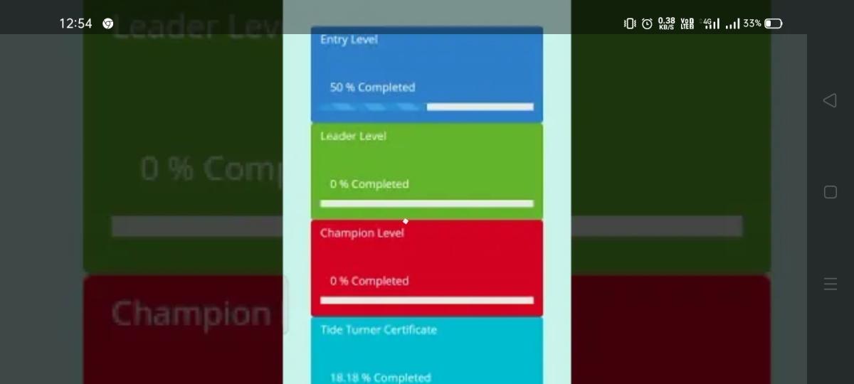 PREPARED A VIDEO ON PTT CHALLENGE