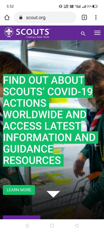 SCOUT.ORG ID CREATION