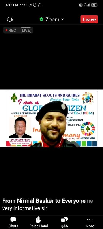 Webinar on ' I am global citizen'
