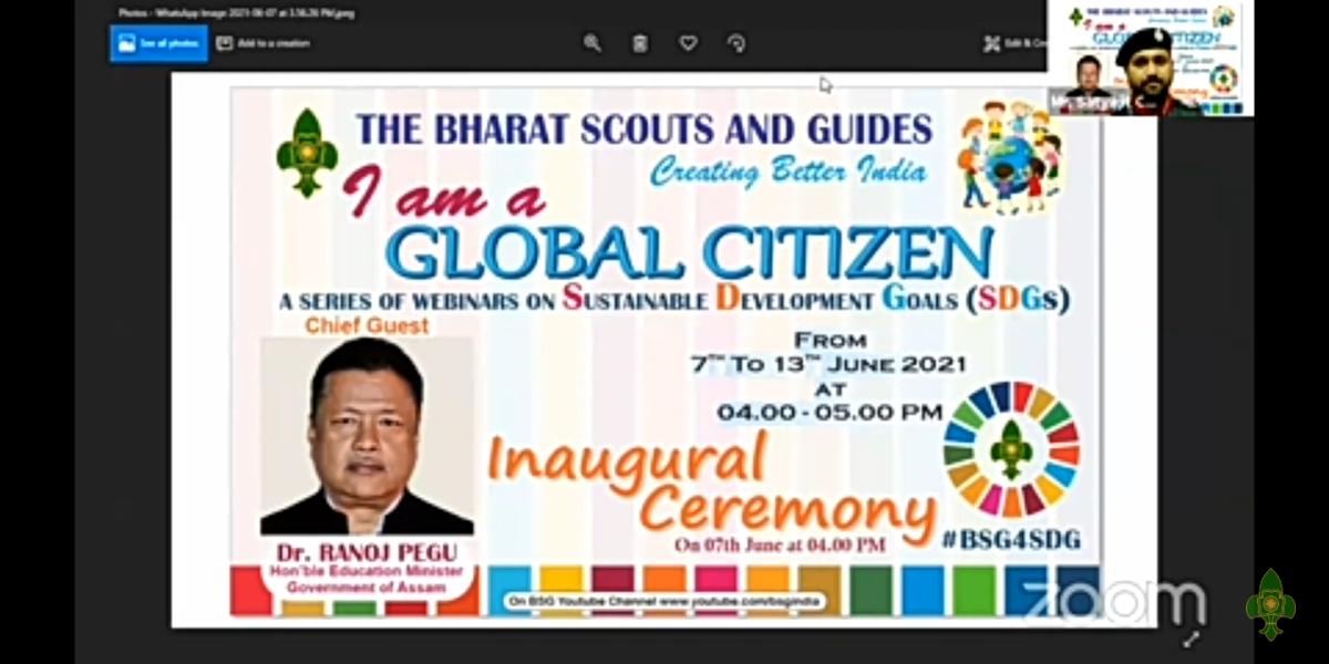 "I am a Global Citizen" SDG Webinar