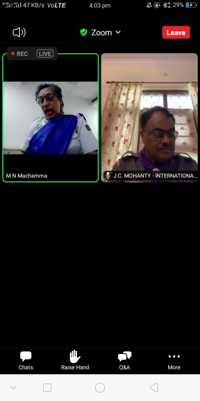 webinar of sdgs Day 3