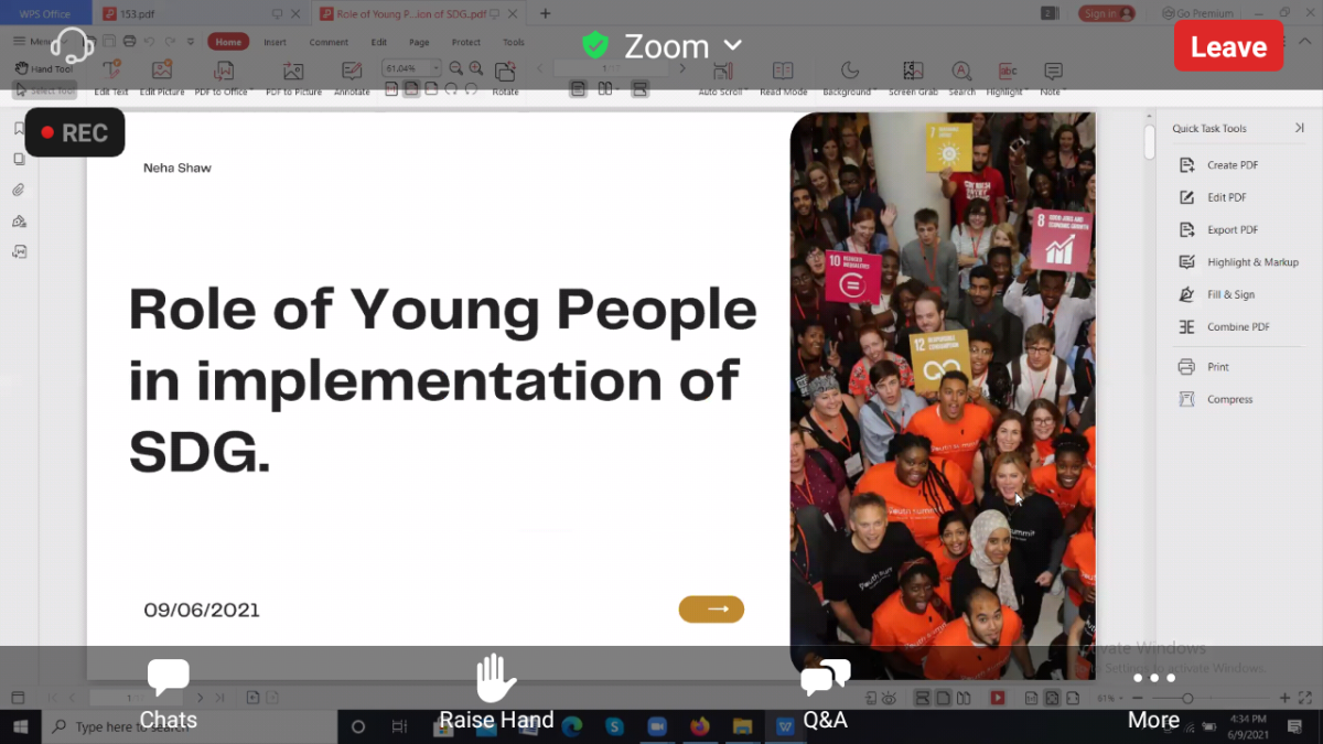 I am a global citizen