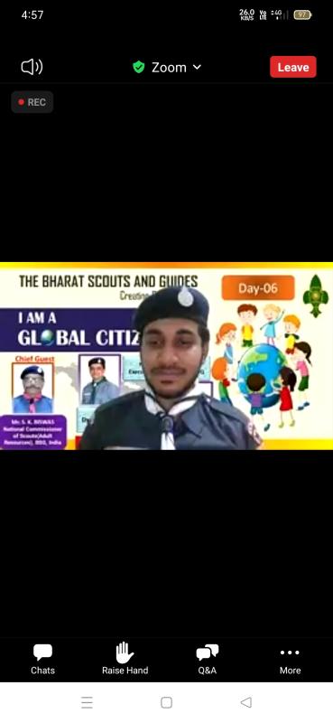 6th Day Of "I AM A GLOBAL CITIZEN" A Series Of Webinar On Sustainable Development Goals