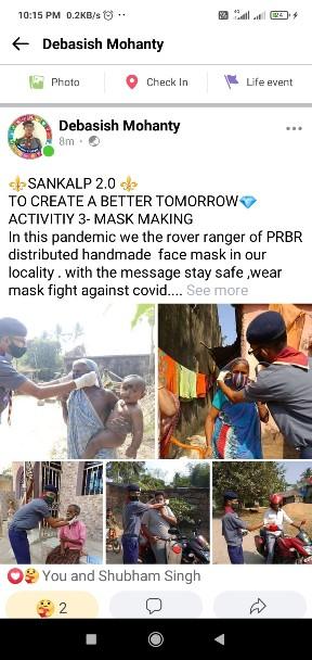 SANKLAP 2.0 ACTIVITIY 3 MASK MAKING