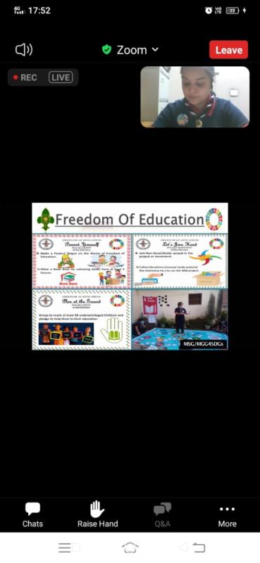 I am a Global Citizen ( Sdgs) Day-6