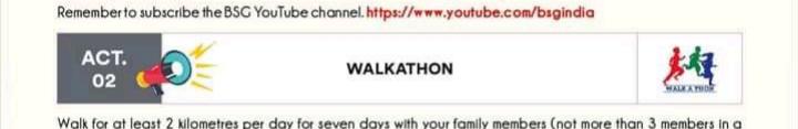 sankalp 2.0 Activity-2(Walkathon)