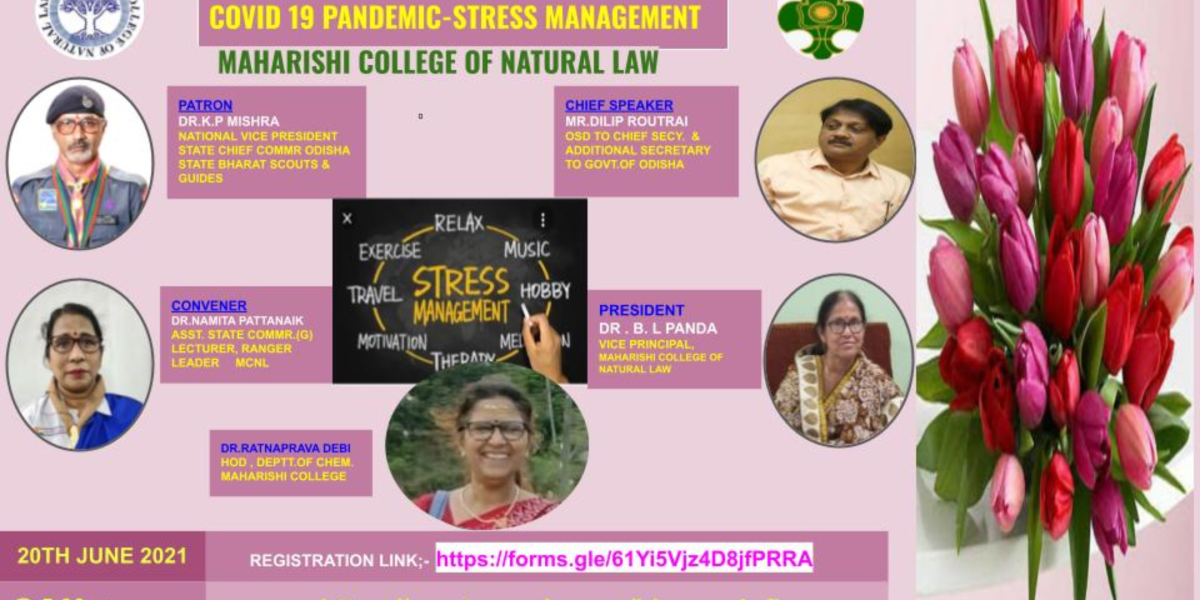 COVID-19 PANDEMIC AND STRESS MANAGEMENT