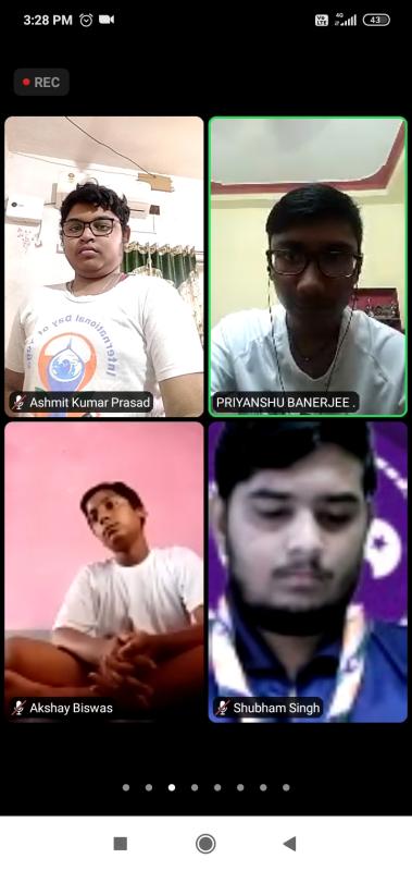 INTERNATIONAL YOGA DAY CELEBRATION ORGANISED BY ERBS&G, SOUTH GROUP, KANCHRAPARA DIST. 