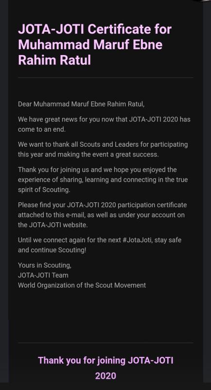 জোটা জোটি ২০২০