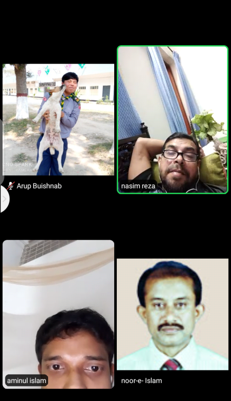 করোনাকালীন ভার্চুয়াল ক্রু-মিটিং -২০২১ 