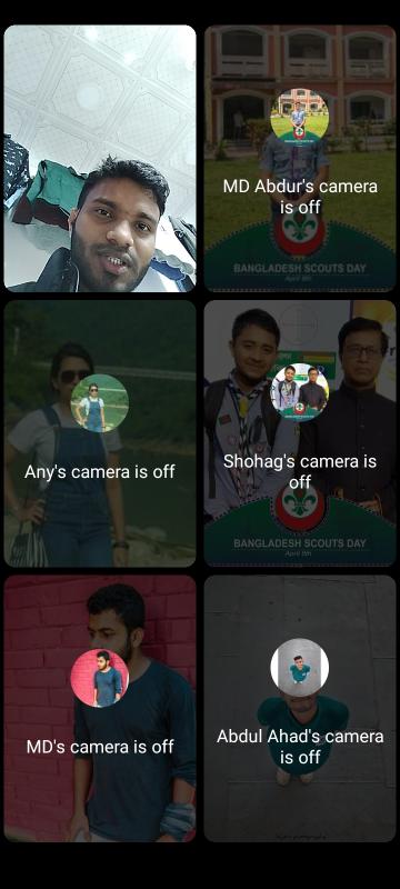 অনলাইন স্কাউট ফ্রেন্ডশিপ ক্যাম্প বাস্তবায়ন প্রসঙ্গে জরুরি মিটিং 