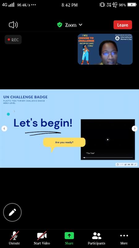 Plastic Tide Turner  Challenge (AC) Hero Level 