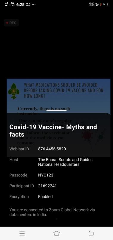 Covid-19 Vaccine - Myths and facts webinar project 