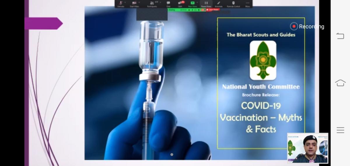 report on the webinar on covid19 vaccination -myths and facts