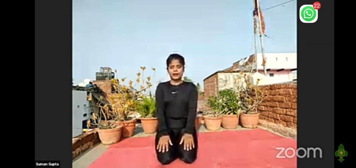 sankalp 2.0,activitu yoga with bsg, #bsgsankalp ##BSGindia, Monalisa Das 