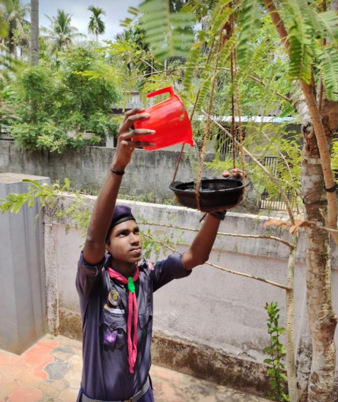 "A clay pot for living things"