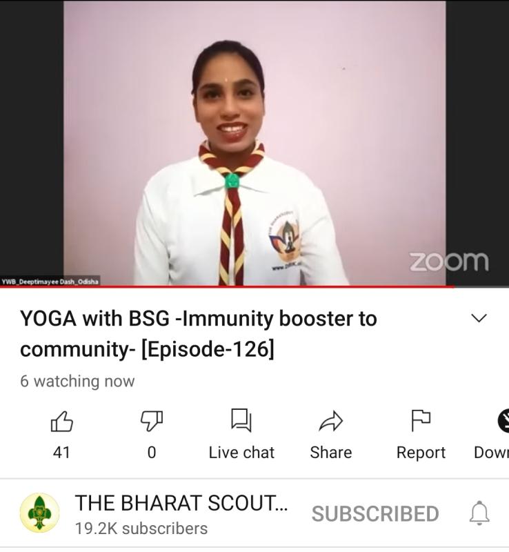 Yoga with BSG immunity Booster community Episode-126