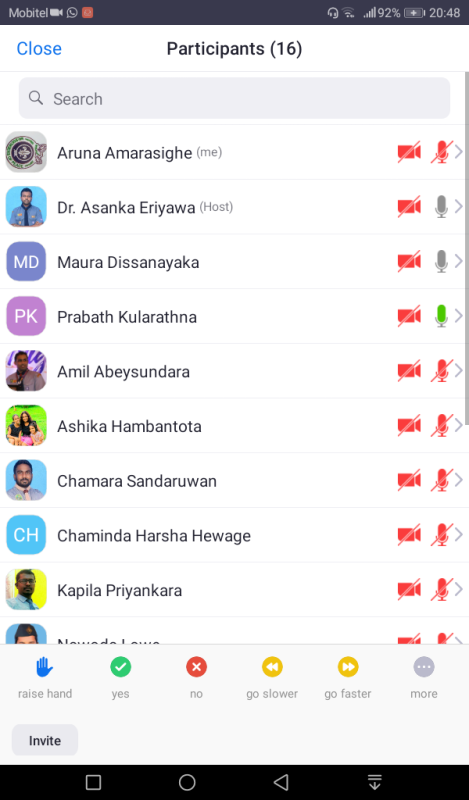 Mop DISTRICT co ordinates workshop