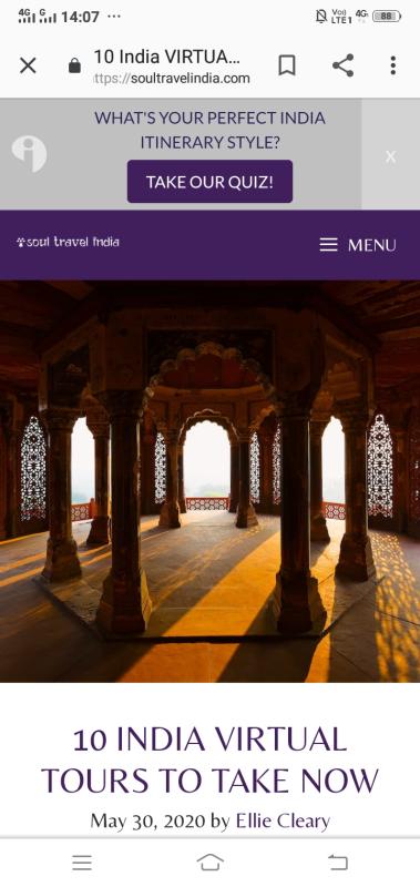 sankalp2.0,activity 14,Indian virtual tour, ##bsgsankalp, Monalisa Das 