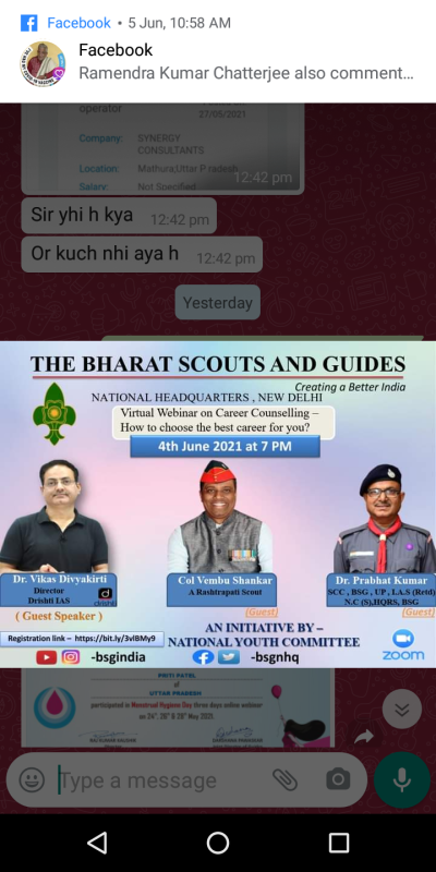 webinar on carrer counselling