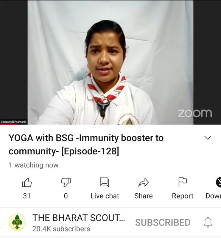 Yoga with BSG- Immunity Booster Community-Episode-128