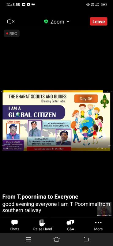 I AM A GLOBAL CITIZEN WEBINAR DAY 6
