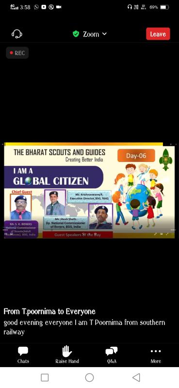 I am a global citizen webinar on sustainable development goals