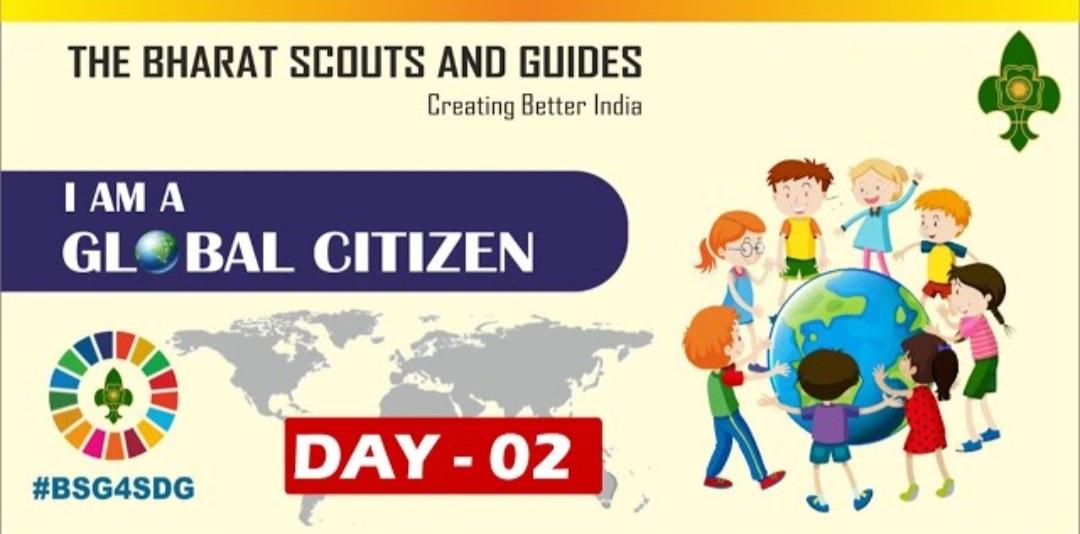 I AM A GLOBAL CITIZEN " SDG  DAY-2