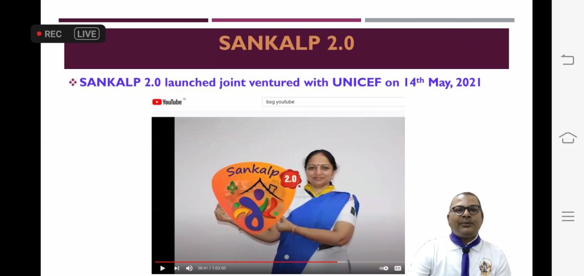 sankalp2.0,completed all the 18 activities, ##bsgsankalp ##BSGindia Monalisa Das Ranger leader S. b. sc. h. s. school konisi Ganjam odisha 