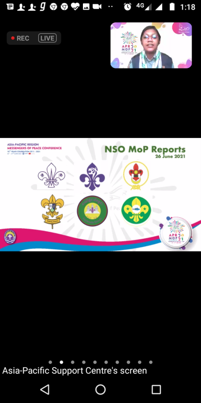 Asia Pacific messenger of peace day 3