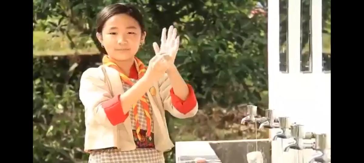 Hand washing technique