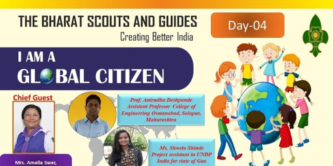 I Am A Global Citizen - " A series of Webinar on SDGs Goals" [ Day - 4 ]