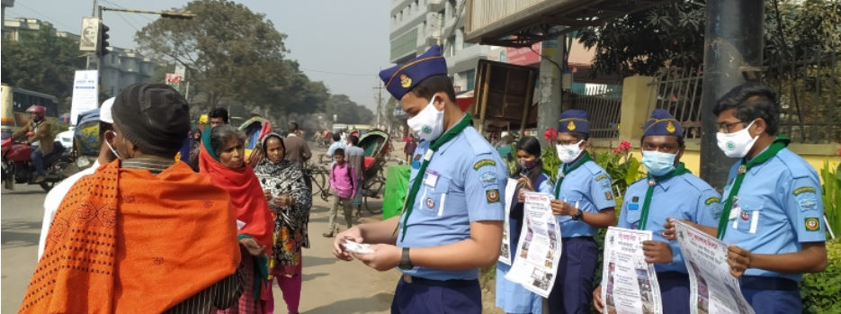 Distribution of Mask & Awareness Championing