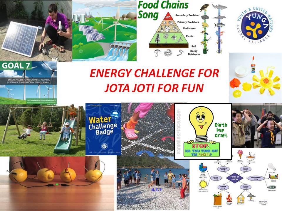 A CHALLENGE ON ENERGY DURING  JOTA