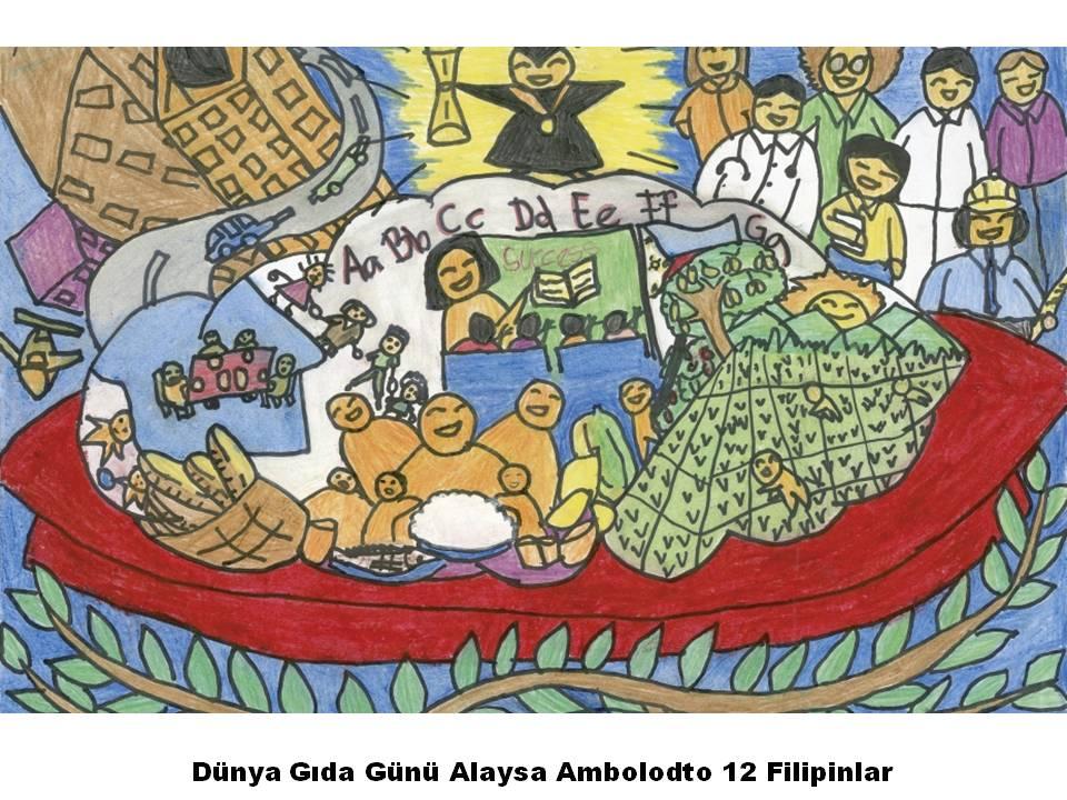 WORLD FOOD DAY 2015 AND ACTION FOR COP 12 DESERTIFICATION CONFERANCE IN ANKARA TURKEY