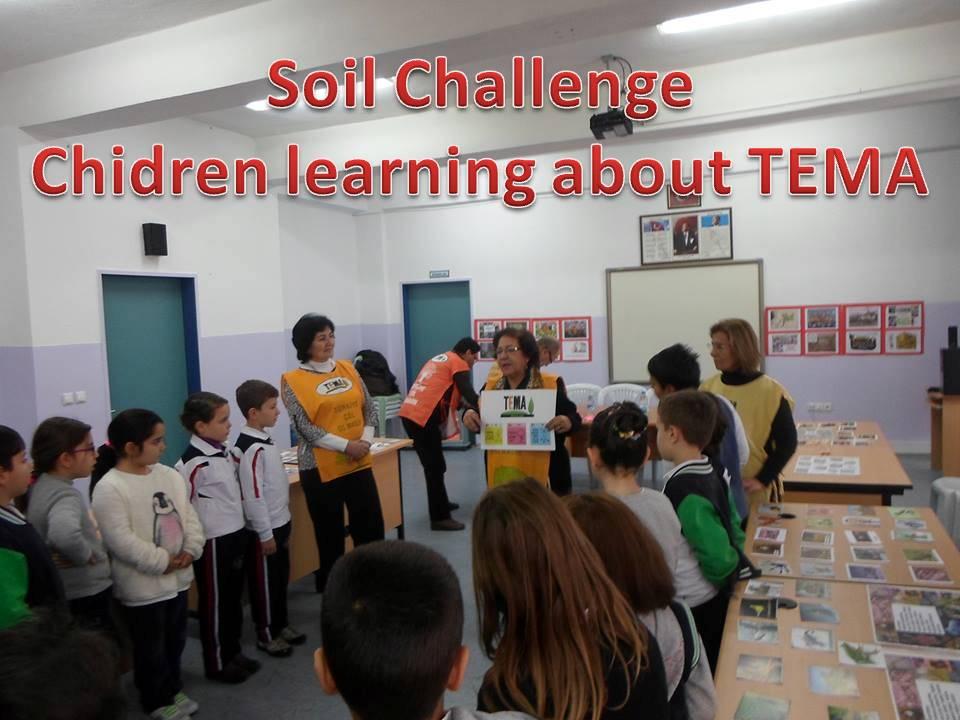 SOIL CHALLENGE WORKSHOP IN AN ELEMENTAQRY SCHOOL 